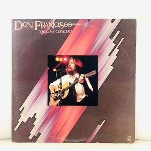 LP Don Francisco - The Live Concert Vinyl Record